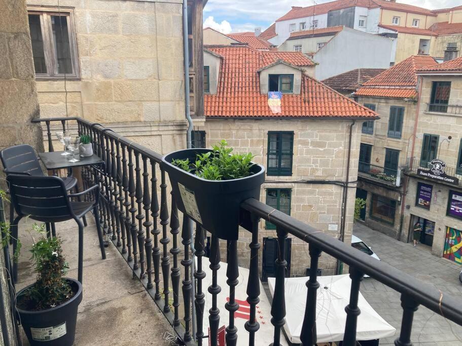Hyp - A Casa Do Correo Vello - O Balcon Appartement Comarca de Comarca de Pontevedra Buitenkant foto